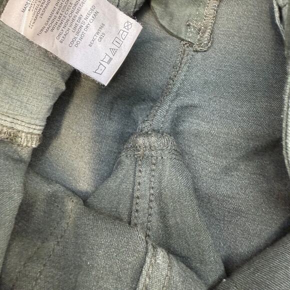 EUC Joe's Pant Women's 27 (4) Olive Green Coated Denim Skinny Leg Mid Rise EUC - Picture 9 of 14